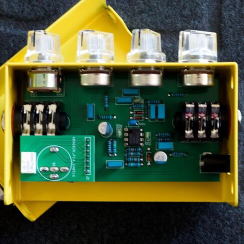 Handmade Overdrive Guitar Effect Pedal Drive Pedal True Analog Circuit Overdrive Pedal Yellow XYD-1 imifumei series pedal in Kuwait