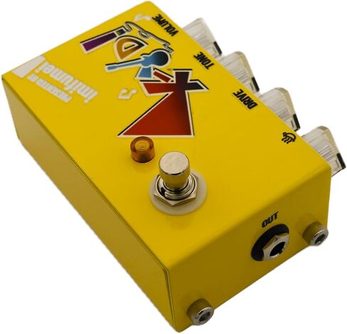 Handmade Overdrive Guitar Effect Pedal Drive Pedal True Analog Circuit Overdrive Pedal Yellow XYD-1 imifumei series pedal in Kuwait
