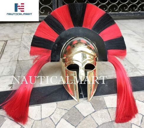 خوذة كورينثية يونانية من العصور الوسطى من NauticalMart، زي الهالوين LARP in Saudi Arabia