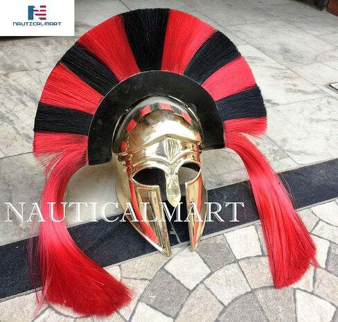 خوذة كورينثية يونانية من العصور الوسطى من NauticalMart، زي الهالوين LARP in Saudi Arabia