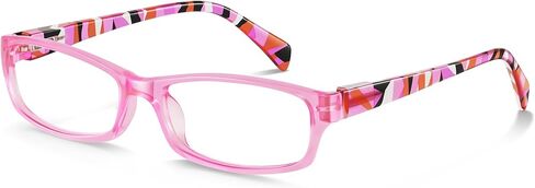 نظارات قراءة للنساء، قارئات مستطيلة للنساء مع نظارات بمفصلات زنبركية تحجب الضوء الأزرق وفلتر للأشعة فوق البنفسجية in Kuwait