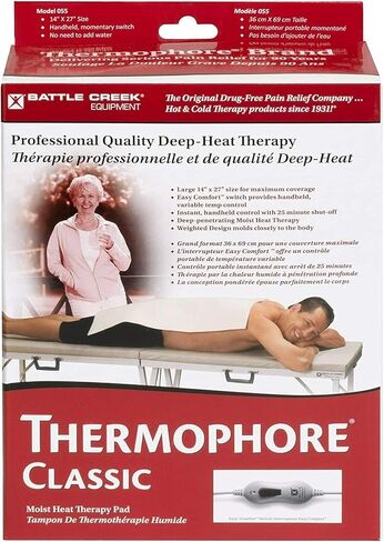 BATTLE CREEK BT055EA - Thermophore Classic Deep-Heat Therapy Pack Moist Heat, Standard 14 x 27 in Kuwait