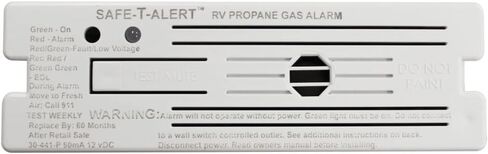 Safe T Alert 30-441-P-WT منبه غاز البروبان/LP الكلاسيكي - 12 فولت، 30 سلسلة للتثبيت على السطح، أبيض in Saudi Arabia
