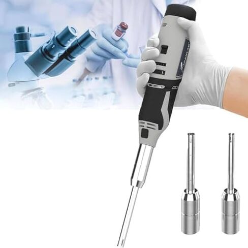 High-Speed Homogenizer for Lab, 0-35000 RPM, Adjustable 6 Speeds, Cell Tissue Mixer, Emulsifier for Dispersing, Perfect for Char 10mm+6mm Mixing in Saudi Arabia