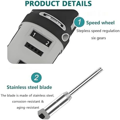 High-Speed Homogenizer for Lab, 0-35000 RPM, Adjustable 6 Speeds, Cell Tissue Mixer, Emulsifier for Dispersing, Perfect for Char 10mm+6mm Mixing in Saudi Arabia