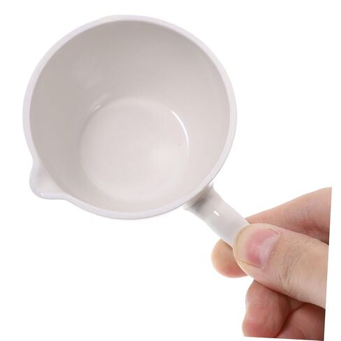 2pcs Porcelain Evaporating Basin with Handle Round Evaporating Dish Acid Alkali Resistant Lab Evaporation Container for School and Laboratory Use in Saudi Arabia