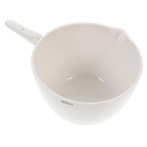 Ceramics Evaporating Basin with Handle Porcelain Laboratory Evaporation Dish for Concentrated and Solid Burning Flat Round Bottom Stable Container in Saudi Arabia