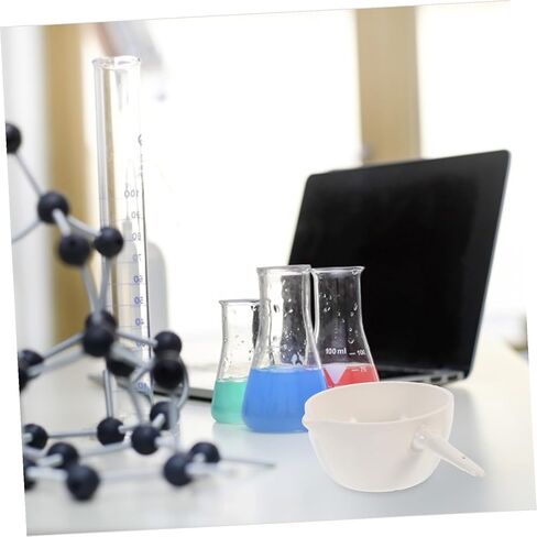 Laboratory Evaporating Basin with Handle Round Evaporation Dish for Heating and Storage Acid and Alkali Resistant Porcelain Evaporating Container for Experiments in Saudi Arabia