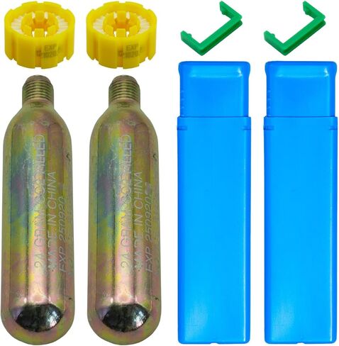 2 حزمة أوتوماتيكية PFD 24/33 غرام CO2 خرطوشة أسطوانة 1/2 بوصة لخيط النجاة القابلة للنفخ حزام ليفر الحياة in Saudi Arabia