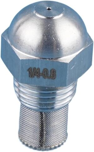 2 قطعة 1/4 ~ 9/16 طرف التفتيت فوهة الرذاذ الدقيقة لزيت النفايات مع نطاق 0.2-1.8 مم (1.5 مم 9 من 16 بوصة) in Kuwait