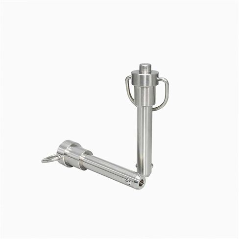 دبوس قفل سريع التحرير برأس كروي مع حلقة سحب - دبوس تحديد موضع الكرة الفولاذي M6 M8 (قطعة واحدة 6.35 × 65) in Kuwait