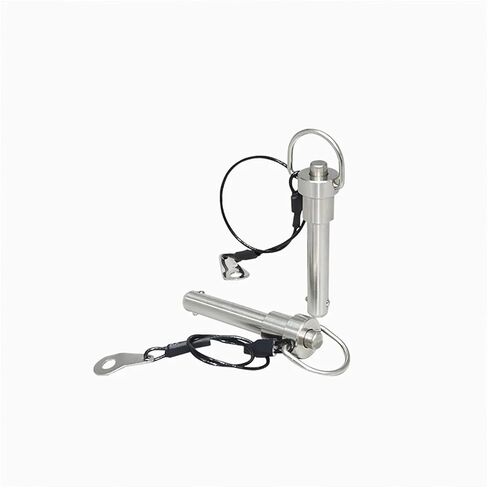 Ball Head Quick Release Locking Pin with Pull Ring - M6 M8 Steel Ball Positioning Pin(1pcs 6.35x65) in Saudi Arabia