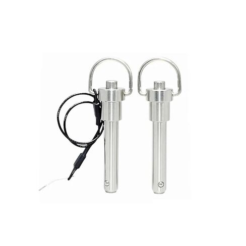 Ball Head Quick Release Locking Pin with Pull Ring - M6 M8 Steel Ball Positioning Pin(1pcs 6.35x65) in Saudi Arabia