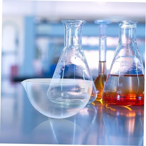 Glass Laboratory Evaporating Dish with Round Bottom Evaporation Container for Heating and Storage Large Surface Area Evaporating Bowl Suitable for School and Lab Use in Saudi Arabia