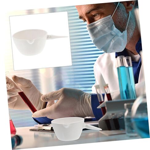 Porcelain Round Evaporating Basin with Handle Laboratory Evaporating Dish for Concentrated Evaporation and Solid Burning Spout Design for Clean Pouring Stable Flat Bottom in Saudi Arabia