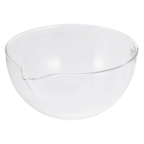 Glass Evaporating Dish Round Bottom Laboratory Container Acid Alkali Resistant Heat Stable Evaporation Bowl for School and Household Use in Saudi Arabia