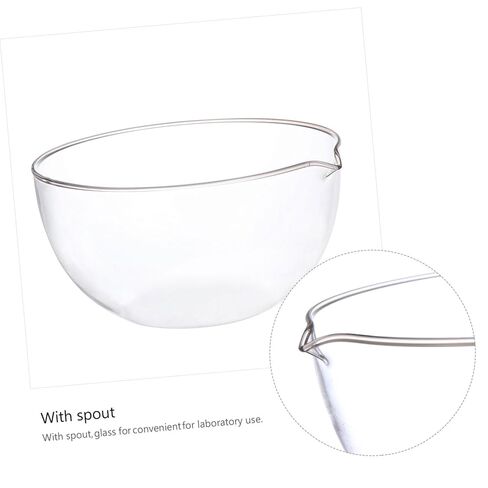 Reusable Glass Evaporating Dish Flat Bottom Borosilicate Laboratory Vessel for Concentrated Evaporation Heat Resistant Suitable for School and Home Use in Saudi Arabia