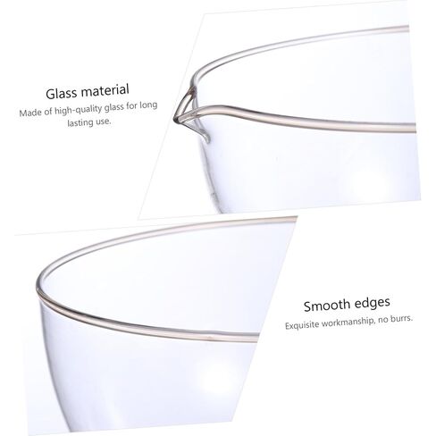 Reusable Glass Evaporating Dish Flat Bottom Borosilicate Laboratory Vessel for Concentrated Evaporation Heat Resistant Suitable for School and Home Use in Saudi Arabia