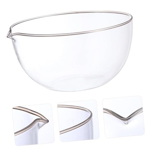 Reusable Glass Evaporating Dish Flat Bottom Borosilicate Laboratory Vessel for Concentrated Evaporation Heat Resistant Suitable for School and Home Use in Saudi Arabia