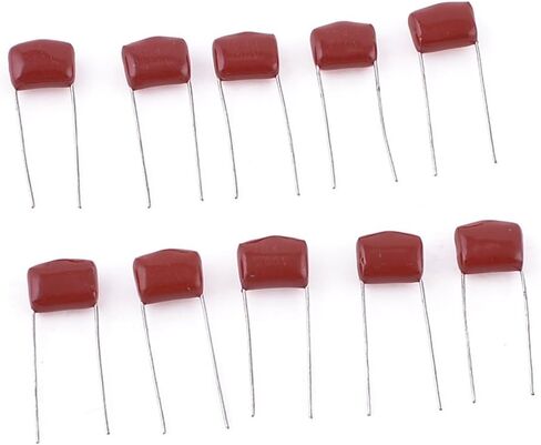uxcell 10pcs Mylar Polyester Film Capacitors 250V 0.1uF 5% Tolerance in Saudi Arabia