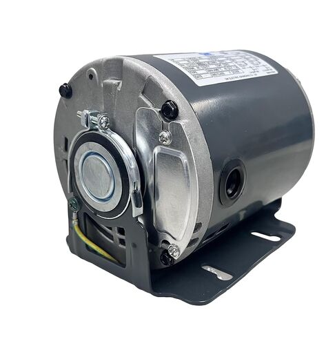 محرك مروحة محرك الحزام GW 1/4 HP، 115 فولت، 48 إطارًا، محرك كهربائي منفصل الطور، 1725 دورة في الدقيقة، SF 1.35، SFA 6.35A، حاوية ODP، قاعدة مرنة، واقي تلقائي من التحميل الزائد in Kuwait