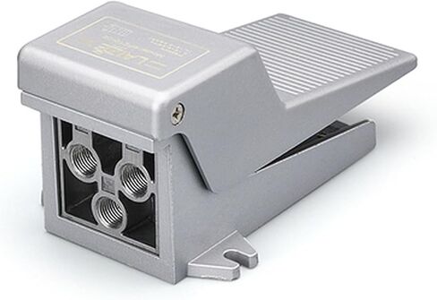 FV320/FV420 Pneumatic Pedal Valve 4F210-08L Pedal Switch 4F210-08 Cylinder Control Reversing Foot Operate Valve 4F210-08G(4F210-08G,with 10mm Fittings) in Saudi Arabia