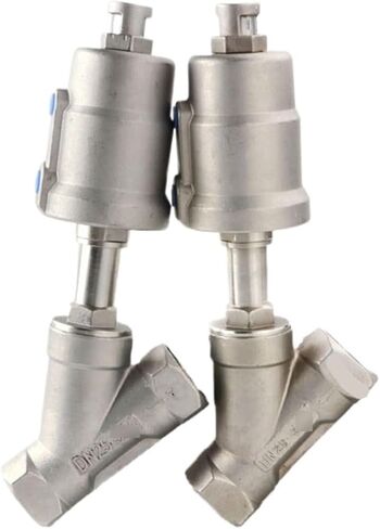 1 قطعة JDF100S0NC6 G 1-1/4 1-1/2 2 2-1/2 3 صمام مقعد زاوية 0 ~ 1.6Mpa صمام هوائي من الفولاذ المقاوم للصدأ 316 مغلق عادة (G1-1-4، فردي) in Kuwait