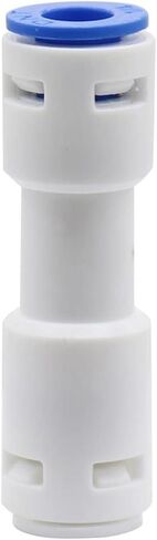 1/4" Check Valve Push in for Non Return Water Reverse Osmosis System Check Valve Straight Backstop One Way Inline Quick Pushfit in Kuwait