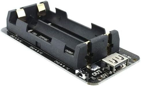 Double 18650 Battery Charge Shield - 3V 5V DC Supply in Kuwait