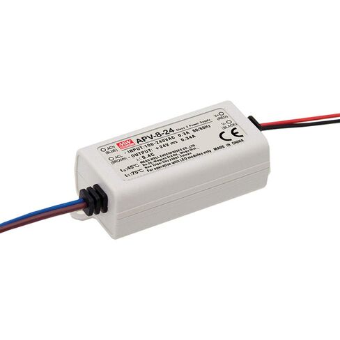 يعني جيدا APV-8-12 12V 0.67A 8W AC-DC تحويل التيار الكهربائي LED (حزمة من 2) in Saudi Arabia