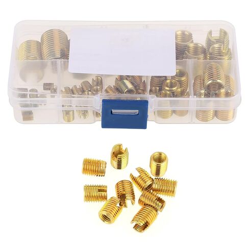 Brass Self Tapping Thread Inserts Strong Pull Resistance for Metal and Plastics Repair in Saudi Arabia