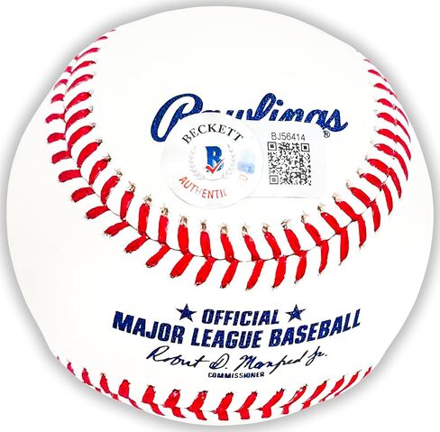 Vince Coleman Autographed Official M.L.B Baseball St. Louis "85 NL ROY" Beckett BAS QR Stock #220376 in Saudi Arabia