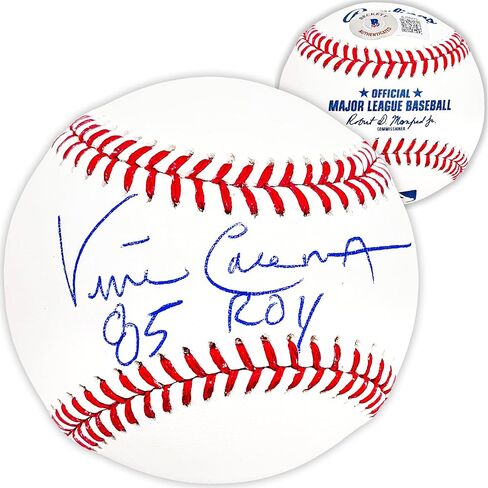 فينس كولمان مسؤول موقع M.L.B للبيسبول سانت لويس "85 ROY" Beckett BAS QR Stock #220375 in Saudi Arabia