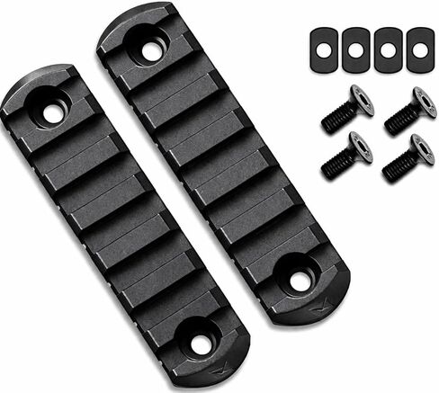 360 تكتيكي 7 فتحات M-LOK قسم السكك الحديدية البوليمر لـ M Lok Handguard سبع فتحات السكك الحديدية Picatinny السكك الحديدية مجموعة من قطعتين مادة البوليمر مستوردة من اليابان... in Kuwait