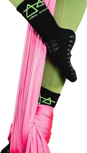 Grip Socks for Aerial Silks & Lyra – Non Slip Performance Socks for Training, Breathable Athletic Anti-Skid Socks in Saudi Arabia