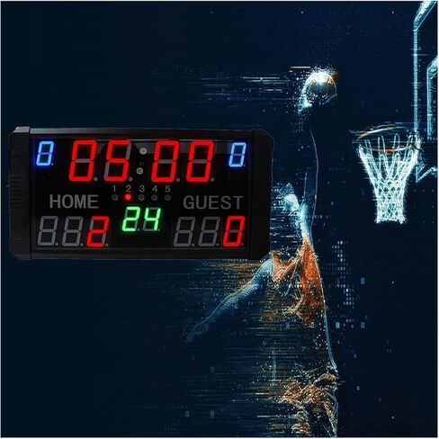 LED Digital Scoreboard Led Electronic Scoreboard, Portable Digital Led Electronic Scoreboard, for Basketball Soccer Volleyball in Kuwait