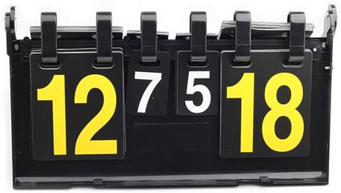 LED Football Replacement Board Portable Flip Scoreboard, Folding Design,Double Side Display, Suitable for Football, Basketball, and Other Competitions Portable Replacement Plate in Kuwait