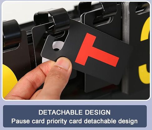 LED Football Replacement Board Portable Flip Scoreboard, Folding Design,Double Side Display, Suitable for Football, Basketball, and Other Competitions Portable Replacement Plate in Kuwait