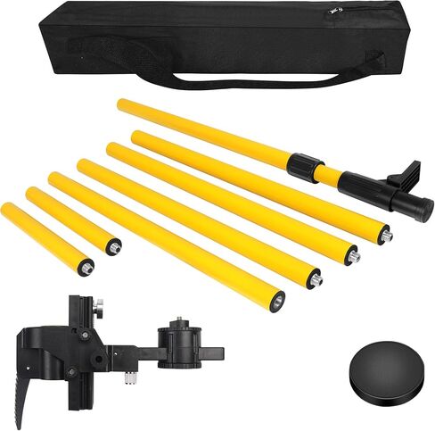 أدوات تركيب خط تصغير مستوى الليزر بالليزر 4M 13.45Ft حامل مع خيط لولبي 1/4 بوصة 5/8 بوصة لليزر الدوار والخط in Kuwait