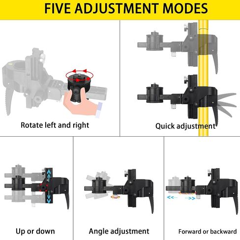 أدوات تركيب خط تصغير مستوى الليزر بالليزر 4M 13.45Ft حامل مع خيط لولبي 1/4 بوصة 5/8 بوصة لليزر الدوار والخط in Kuwait