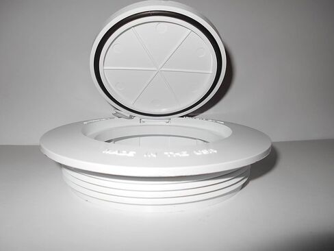 غطاء تخفيف تنظيف المجاري الأصلي مقاس 4 بوصات من Home-Saver - صُنع في الولايات المتحدة الأمريكية in Kuwait