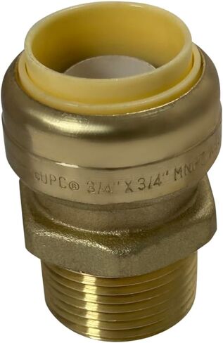 2 Pcs. XFITTING 3/4" Push Fit Male Adapter in Saudi Arabia