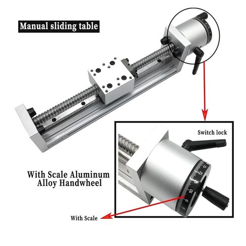 60 servo Bracket Linear Guide or Manual Slide 50-1200mm Linear Actuator XYZ axis(SFU1605-1000 Stroke) in Saudi Arabia