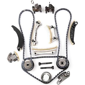 ECCPP 9-0753S Engine Timing Chain Kit fits for 2007-2015 for Cadillac for Buick for Chevrolet for GMC for Saab for Saturn for Suzuki CTS SRX 3.0L 2.8L 3.6L 3.2L