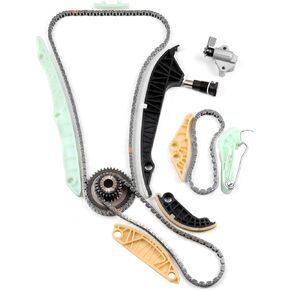ECCPP 06H115225L Timing Chain Kit Tensioner Guide Rail Oil Pump Chain Fits for Audi A3 A4 A5 A6 Tt Quattro for VW Gti for Jetta 2.0L