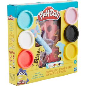 Play-Doh Fun Shapes, Multi-Colour, Animals