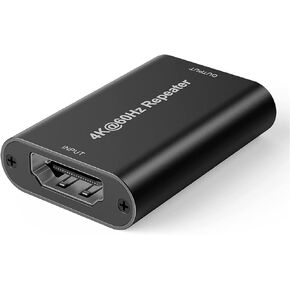 HDMI Repeater 2.0, 4K@60hz HDMI Booster,HDMI Signal Amplifier Booster Up to 164ft (50M),YUV 4:4:4