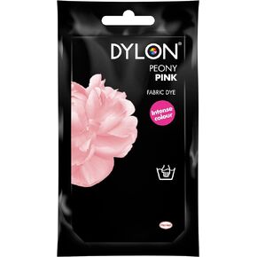 Dylon Hand Fabric Tie Dye used Worldwide by Best Designers, Multi-Purpose, Suitable for Small Natural Fabrics, Permanent and Easy to Apply, Color: Powder Pink, Size: 1.76 oz (50 grams)