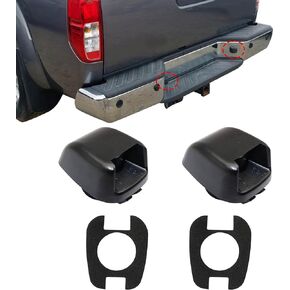 1 Pair License Plate Light Rear Bumper Lamp Housing Cover Compatible with Nissan Frontier 2007-2019 Armada 2008-2015 Xterra 2007-2015 Equator 2009-2012# 26510-ZP50A 26510-EA820
