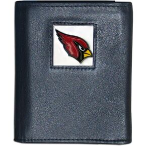 Siskiyou Men's Deluxe Leather Tri-fold Wallet Packaged in Gift Box